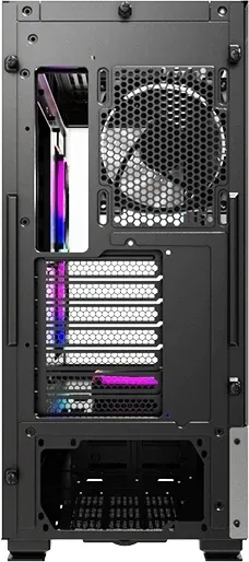 Корпус Montech Sky Two черный без БП ATX 3x140mm 2xUSB3.0 audio bott PSU - фото 4