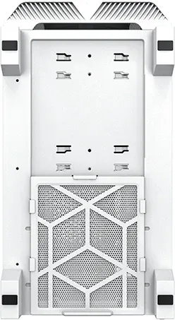 Корпус Montech Sky One Lite белый без БП ATX 5x120mm 5x140mm 2xUSB3.0 audio bott PSU - фото 8