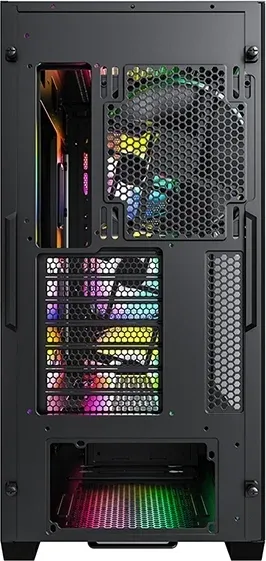 Корпус Montech Air 903 Max черный без БП ATX 9x120mm 2x140mm 2xUSB3.0 audio bott PSU - фото 4