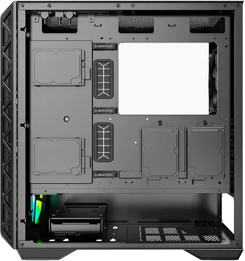 Корпус Montech Air 903 Max черный без БП ATX 9x120mm 2x140mm 2xUSB3.0 audio bott PSU - фото 6