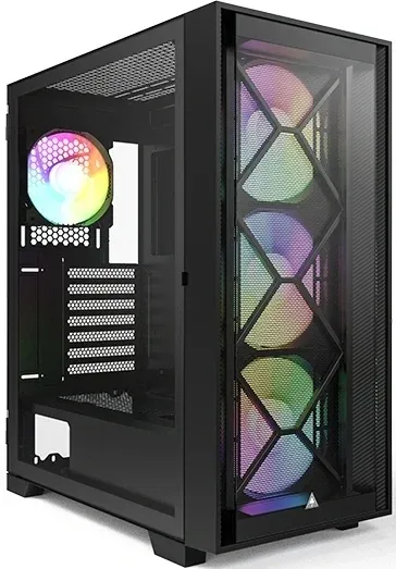 Корпус Montech Air 1000 Premium черный без БП ATX 1x120mm 3x140mm 1xUSB2.0 2xUSB3.0 audio bott PSU - фото 1