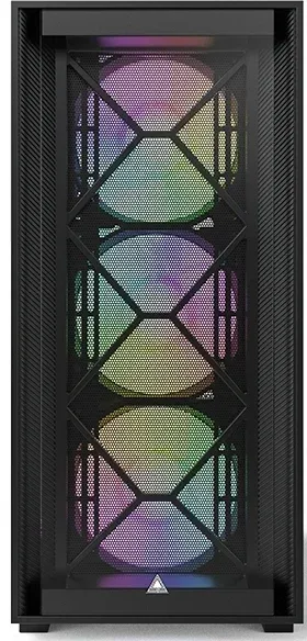 Корпус Montech Air 1000 Premium черный без БП ATX 1x120mm 3x140mm 1xUSB2.0 2xUSB3.0 audio bott PSU - фото 3