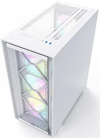 Корпус Montech Air 1000 Premium белый без БП ATX 1x120mm 3x140mm 1xUSB2.0 2xUSB3.0 audio bott PSU - фото 2