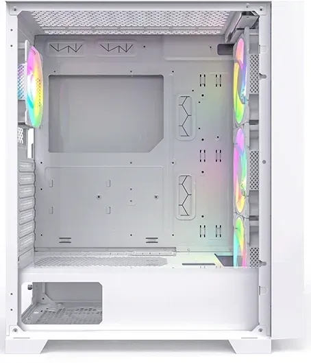 Корпус Montech Air 1000 Premium белый без БП ATX 1x120mm 3x140mm 1xUSB2.0 2xUSB3.0 audio bott PSU - фото 4