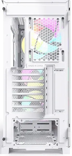 Корпус Montech Air 1000 Premium белый без БП ATX 1x120mm 3x140mm 1xUSB2.0 2xUSB3.0 audio bott PSU - фото 5