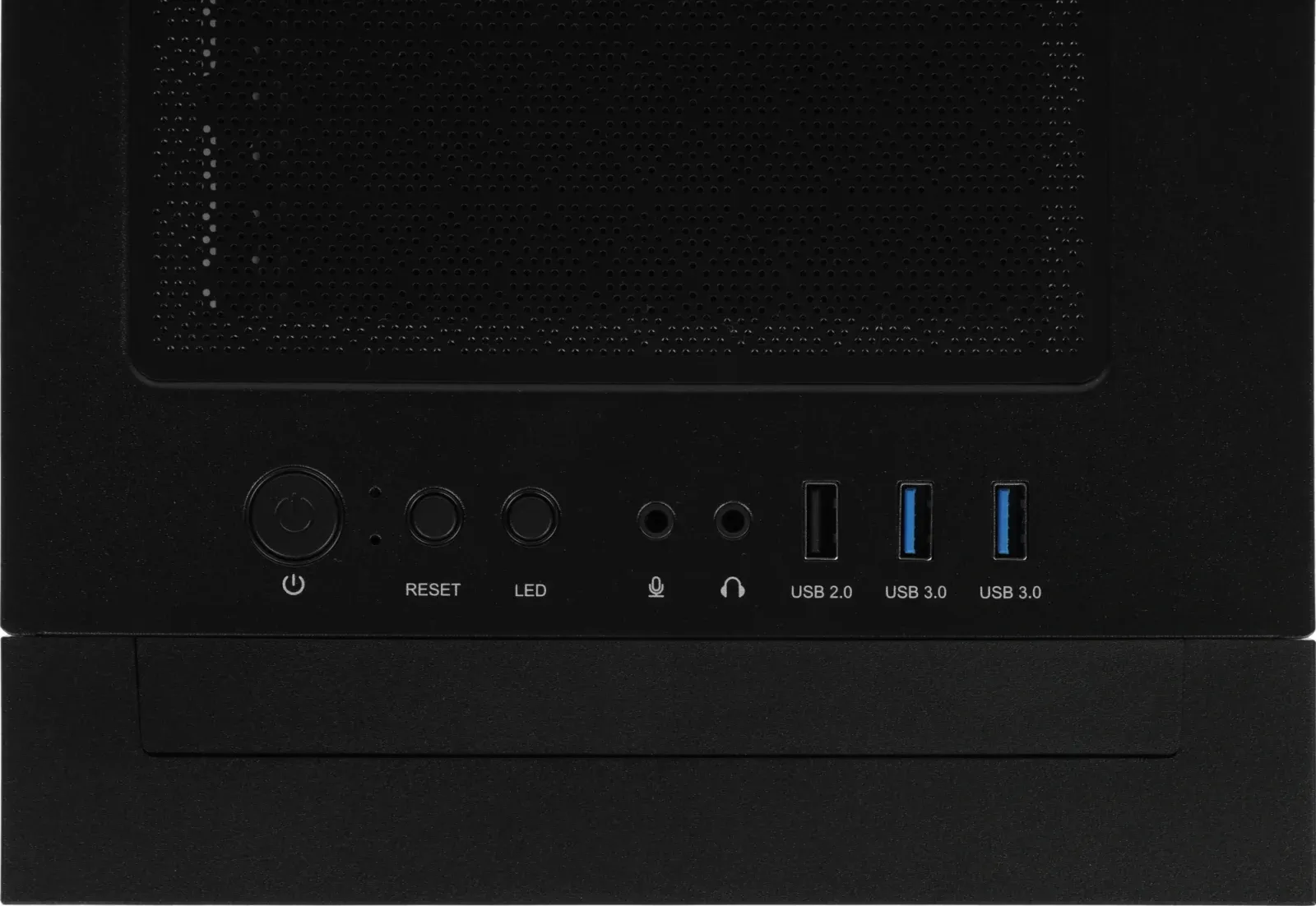 Корпус Montech Air 1000 Lite черный без БП ATX 1x120mm 3x140mm 1xUSB2.0 2xUSB3.0 audio bott PSU - фото 5