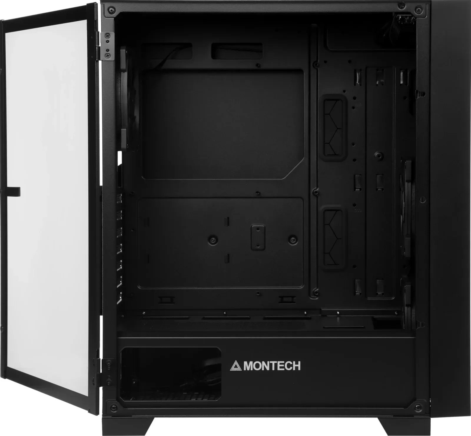 Корпус Montech Air 1000 Lite черный без БП ATX 1x120mm 3x140mm 1xUSB2.0 2xUSB3.0 audio bott PSU - фото 8