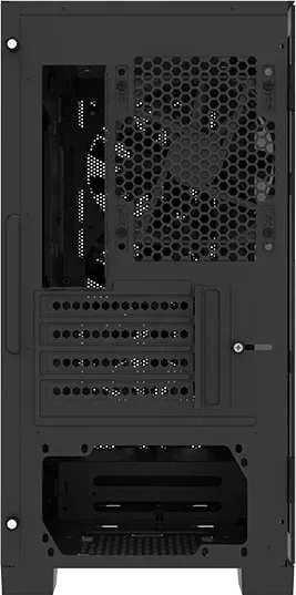 Корпус Montech Air 100 Lite черный без БП mATX 6x120mm 4x140mm 1xUSB2.0 2xUSB3.0 audio bott PSU - фото 4