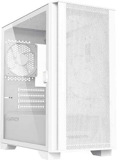 Корпус Montech Air 100 Lite белый без БП mATX 6x120mm 4x140mm 1xUSB2.0 2xUSB3.0 audio bott PSU - фото 1