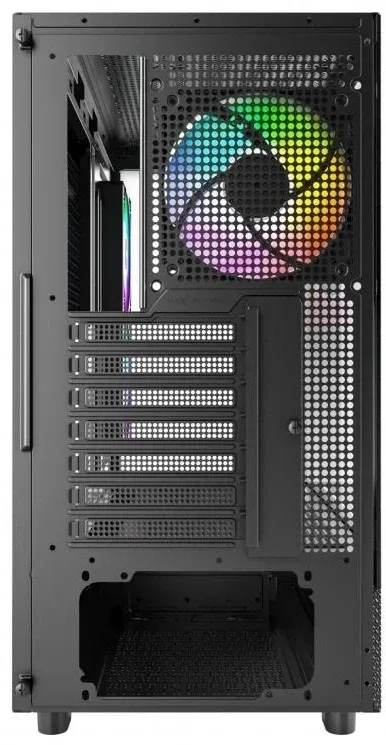 Корпус Montech XR черный без БП ATX 3x120mm 2xUSB3.0 audio bott PSU - фото 5