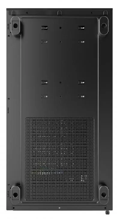 Корпус Montech XR черный без БП ATX 3x120mm 2xUSB3.0 audio bott PSU - фото 7
