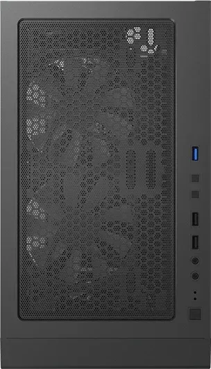 Корпус Montech X3 Glass черный без БП ATX 3x140mm 2xUSB2.0 1xUSB3.0 audio bott PSU - фото 5