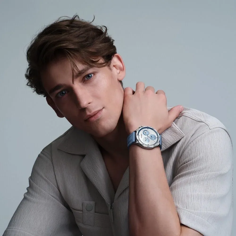 Смарт-часы Huawei Watch GT 5 Vili-B19W 1.43 AMOLED корп.серебристый рем.синий разм.брасл.:140-210мм 55020DGJ - фото 2
