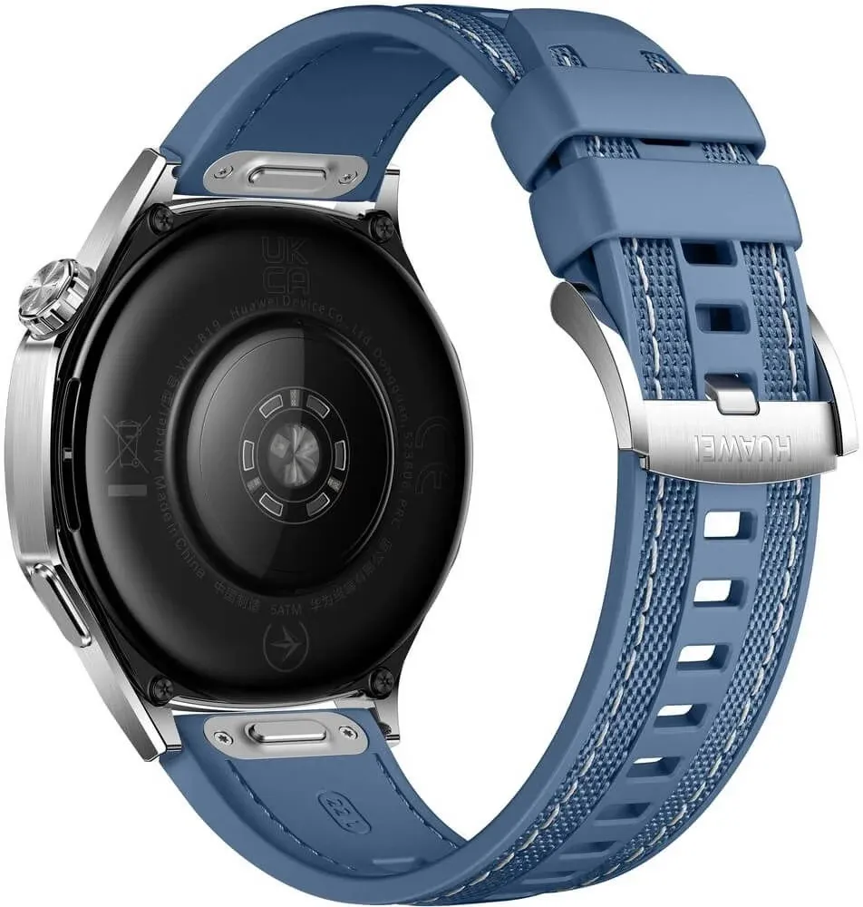 Смарт-часы Huawei Watch GT 5 Vili-B19W 1.43 AMOLED корп.серебристый рем.синий разм.брасл.:140-210мм 55020DGJ - фото 7