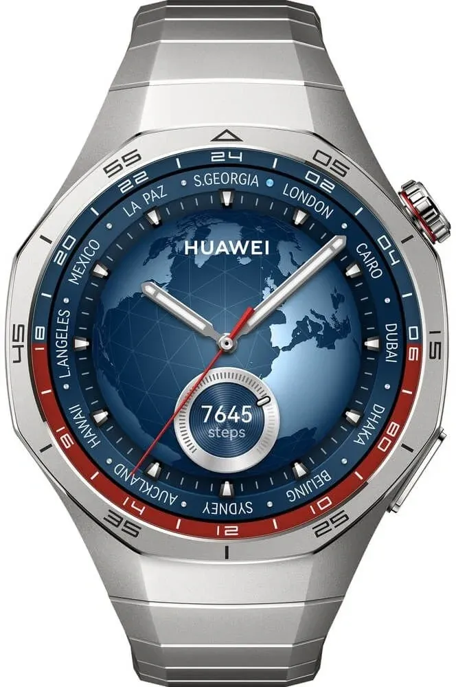 Смарт-часы Huawei Watch GT 5 Pro Vili-B29M 46.3мм 1.43 AMOLED корп.титановый серый рем.серый разм.брасл.:140-210мм 55020DGG - фото 2