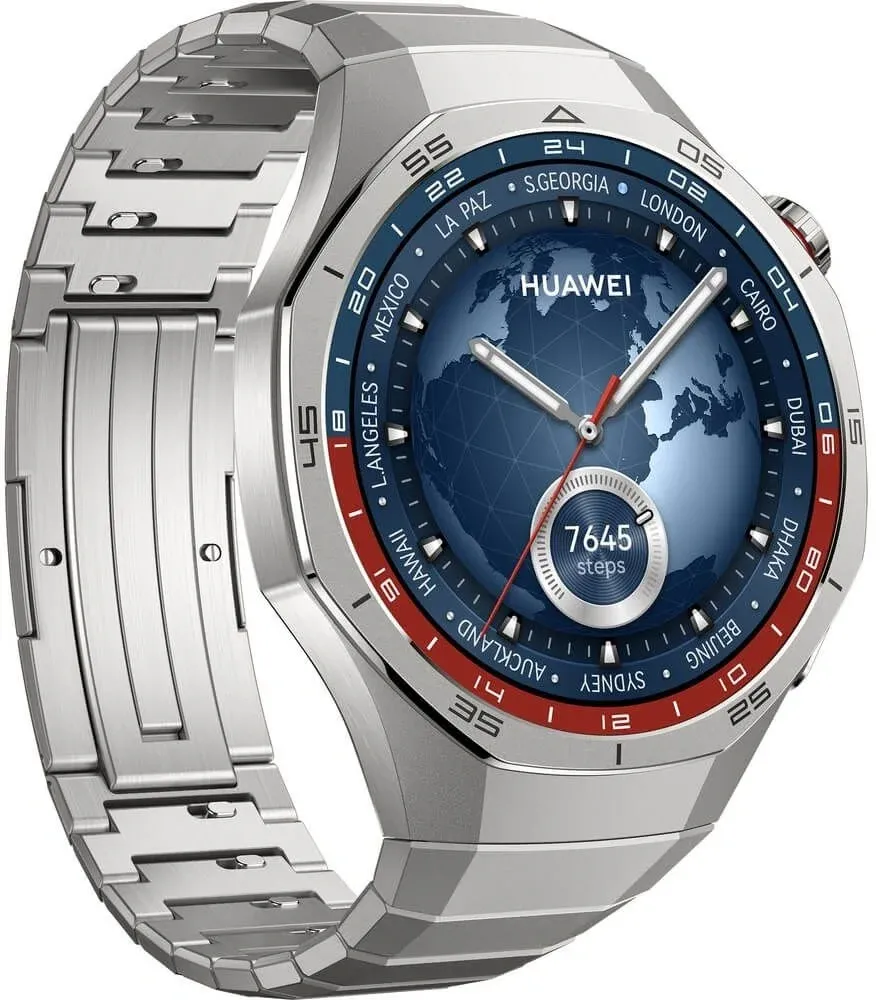 Смарт-часы Huawei Watch GT 5 Pro Vili-B29M 46.3мм 1.43 AMOLED корп.титановый серый рем.серый разм.брасл.:140-210мм 55020DGG - фото 3