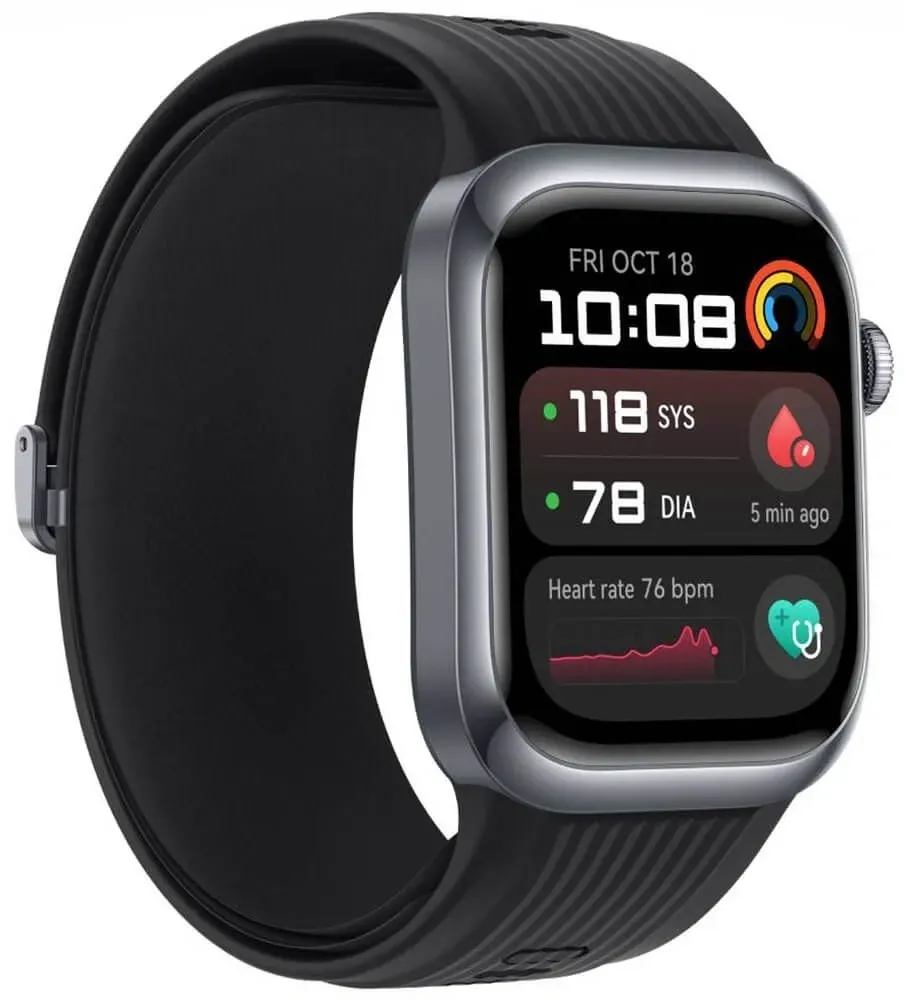 Смарт-часы Huawei Watch D 2 Luca-B19 1.82 AMOLED корп.черный рем.черный разм.брасл.:130-210мм 55020DAE - фото 3