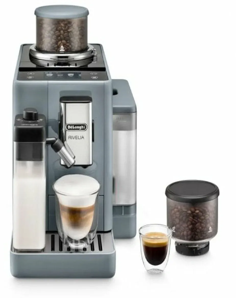 Кофемашина Delonghi Rivelia EXAM440.55.G 1450Вт серый - фото 4
