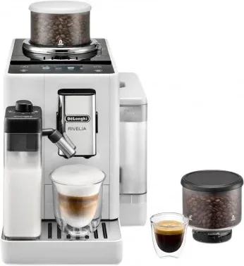 Кофемашина Delonghi EXAM440.55.W 1450Вт белый - фото 5