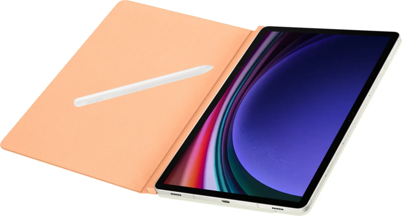 Чехол Samsung для Samsung Galaxy Tab S9/S9 FE/S10 FE/S10 Lite Smart Book Cover поликарбонат/полиуретан оранжевый EF-BX710POEGRU
