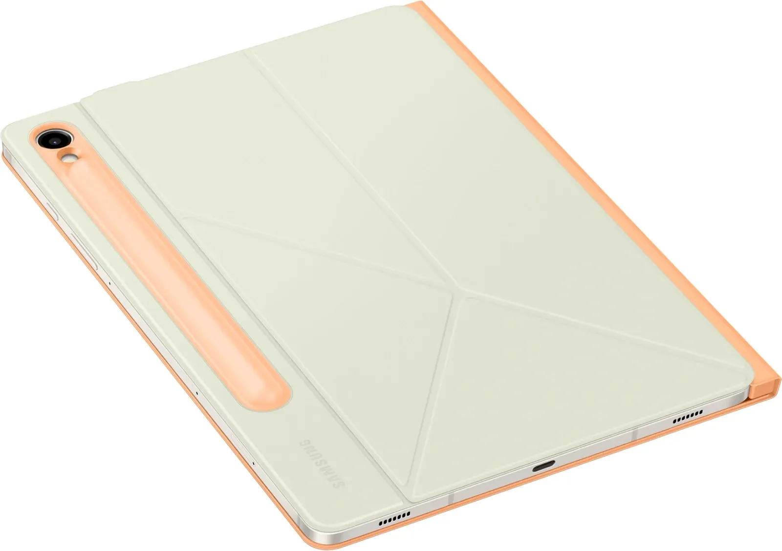 Чехол Samsung для Samsung Galaxy Tab S9/S9 FE/S10 FE/S10 Lite Smart Book Cover поликарбонат/полиуретан оранжевый EF-BX710POEGRU - фото 4