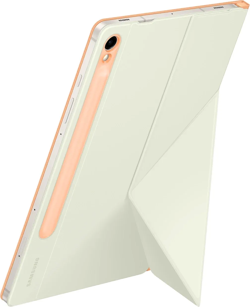 Чехол Samsung для Samsung Galaxy Tab S9/S9 FE/S10 FE/S10 Lite Smart Book Cover поликарбонат/полиуретан оранжевый EF-BX710POEGRU - фото 5