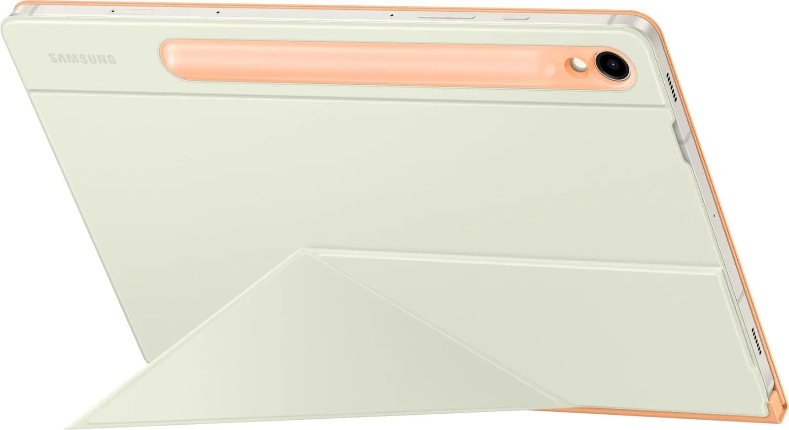 Чехол Samsung для Samsung Galaxy Tab S9/S9 FE/S10 FE/S10 Lite Smart Book Cover поликарбонат/полиуретан оранжевый EF-BX710POEGRU - фото 6
