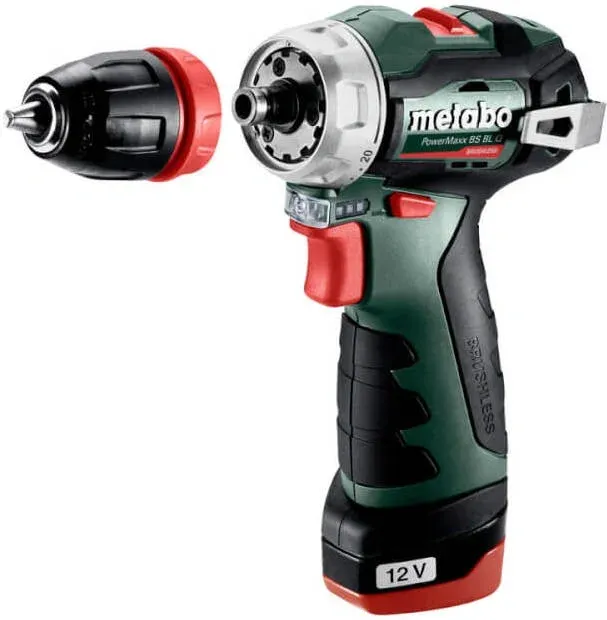 Шуруповерты METABO POWER MAXX BS 12 BL Q - фото 1