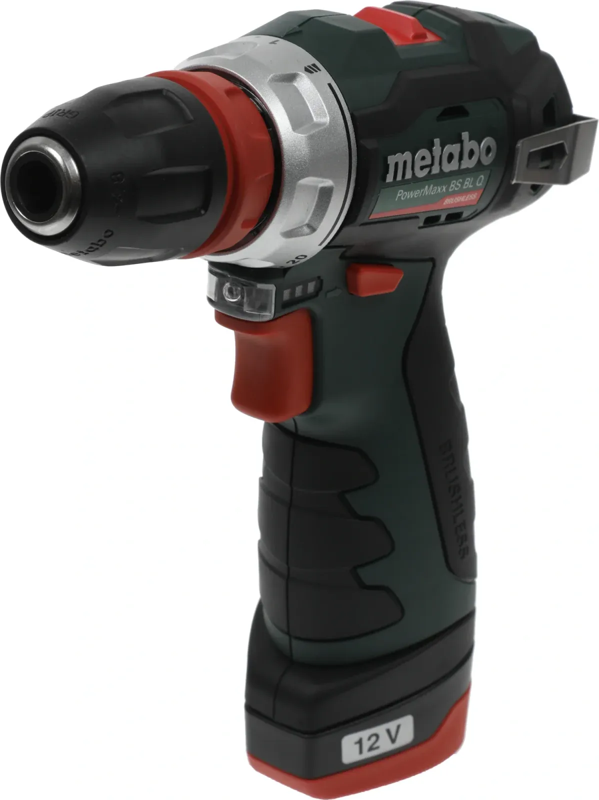 Дрель-шуруповерт Metabo Power Maxx BS 12 BL Q аккум. патрон:быстрозажимной кейс в комплекте 601749500 - фото 3