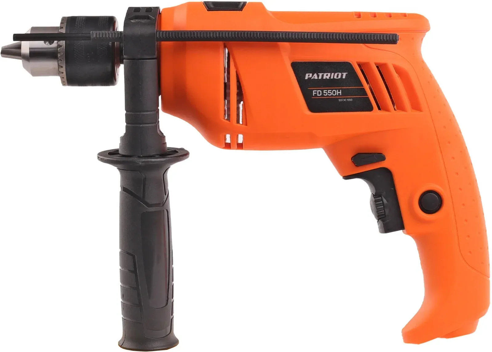 Дрель ударная Patriot FD 550H 600Вт ключевой реверс 120301550 - фото 2