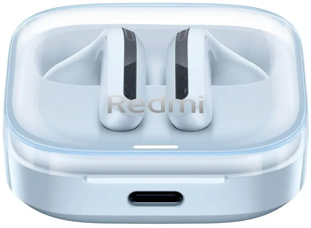 Гарнитура вкладыши Xiaomi Redmi Buds 6 Active M2344E1 синий беспроводные bluetooth в ушной раковине BHR8394GL - фото 4