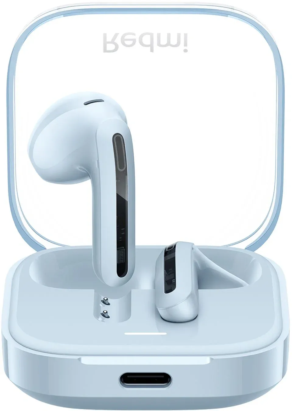 Гарнитура вкладыши Xiaomi Redmi Buds 6 Active M2344E1 синий беспроводные bluetooth в ушной раковине BHR8394GL - фото 8