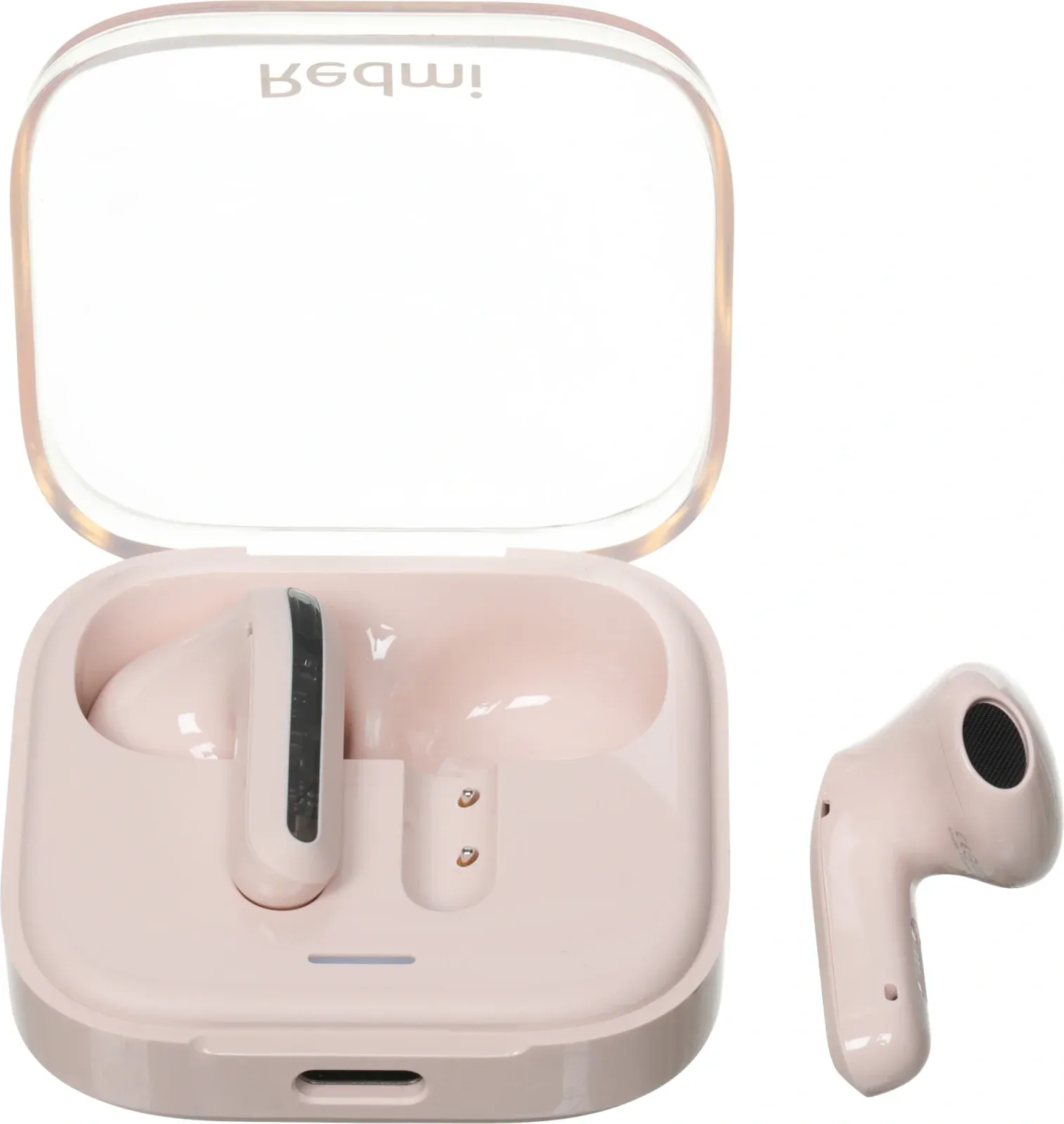 Гарнитура вкладыши Xiaomi Redmi Buds 6 Active M2344E1 розовый беспроводные bluetooth в ушной раковине BHR8395GL - фото 6