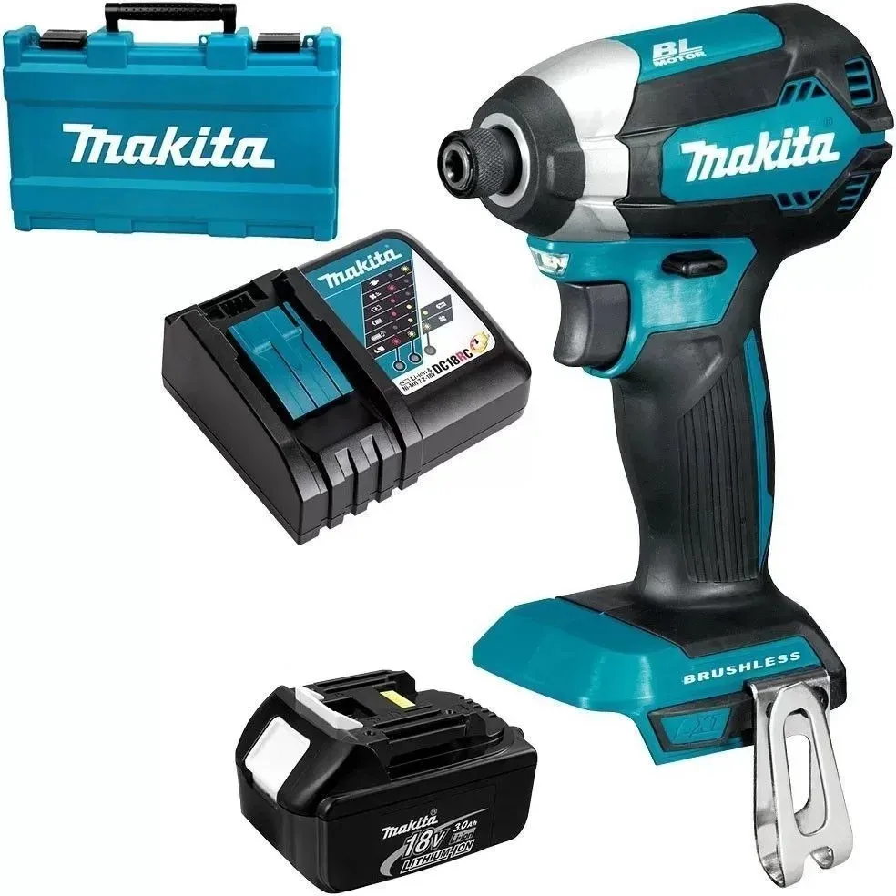 Шуруповерт Makita DTD153SF аккум. патрон:шестигр.1/4 кейс в комплекте - фото 1