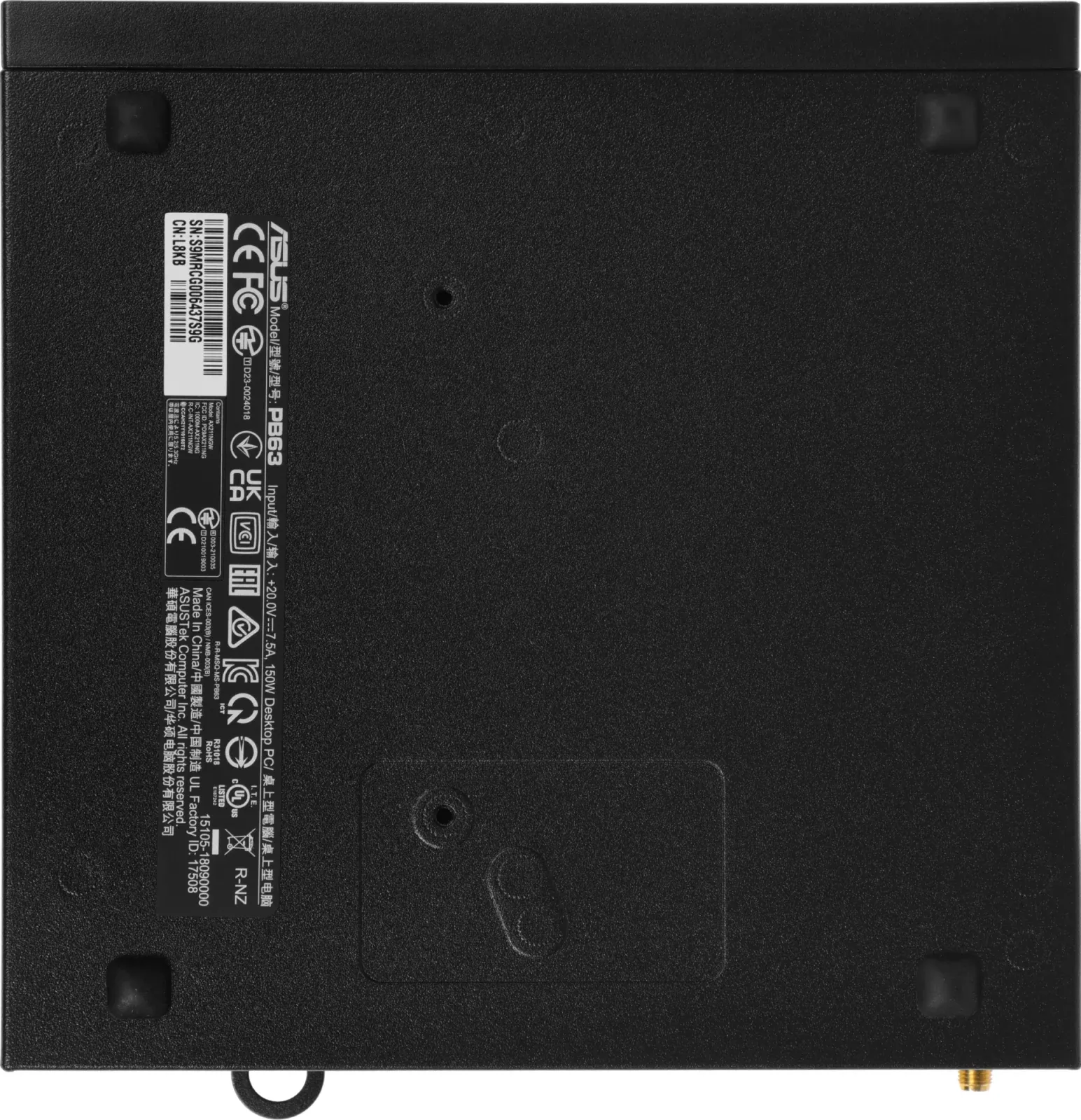 Неттоп Asus PB63-B-B5092MD i5 13400 2.5 UHDG 730 без ОС GbitEth WiFi BT 150W черный 90MR0122-M002W0 - фото 7