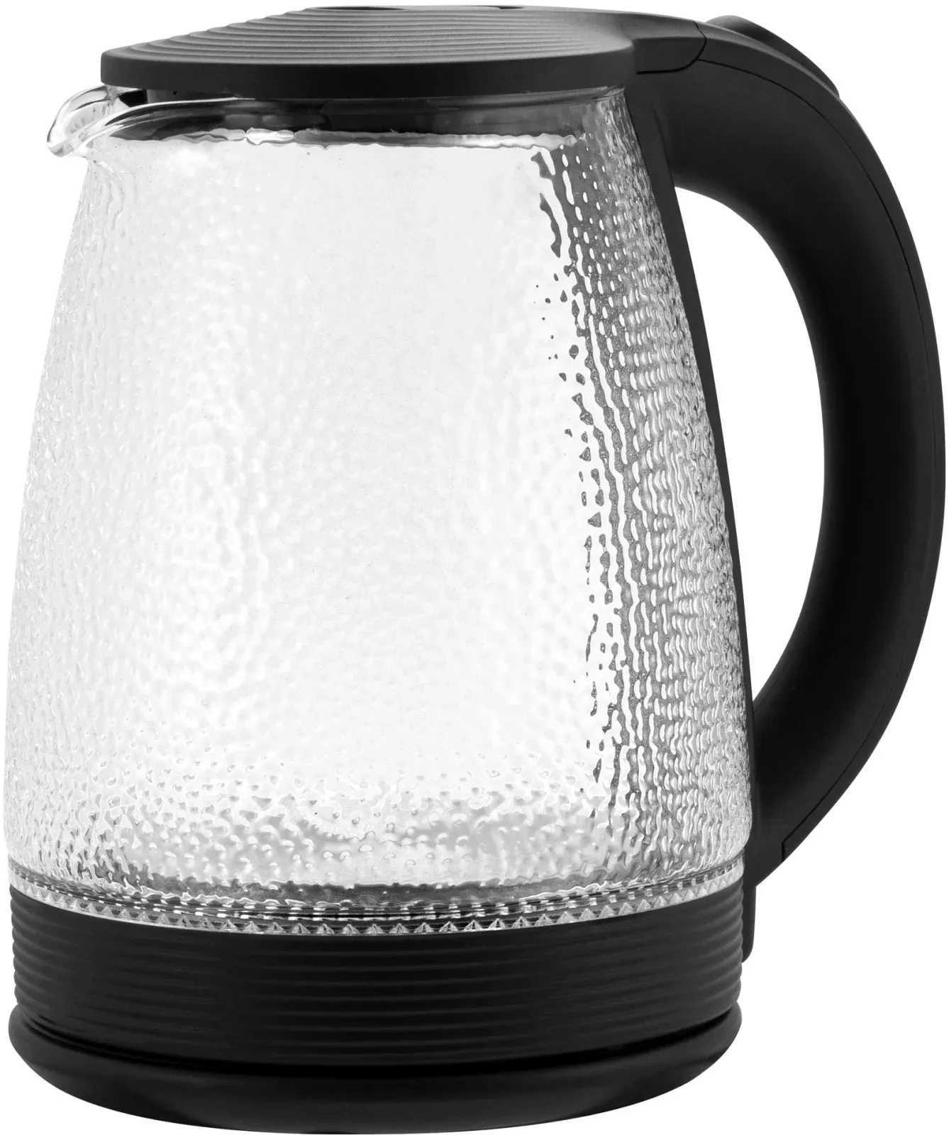 Чайник электрический Vitek VT-7003 1.7л. 2200Вт черный корпус: стекло - фото 4