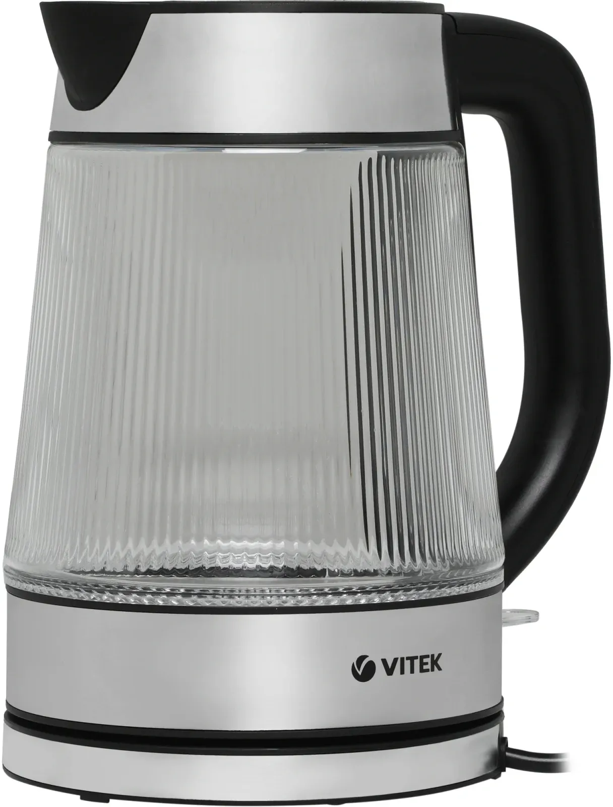 Чайник электрический Vitek VT-7017 1.8л. 2200Вт прозрачный корпус: стекло - фото 6
