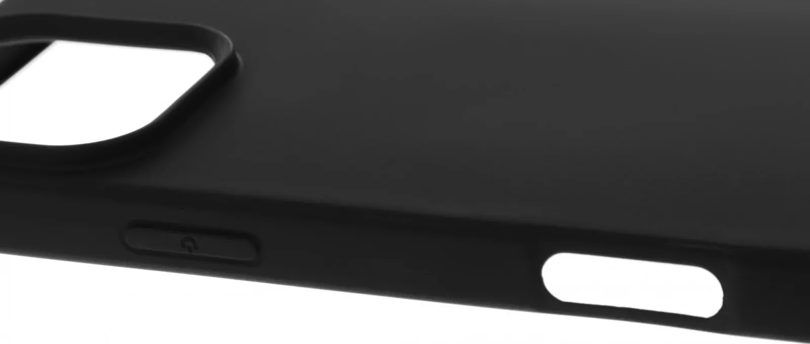 Чехол клип-кейс BoraSCO для Apple iPhone 16 Pro Max Microfiber Case черный 73689 - фото 3