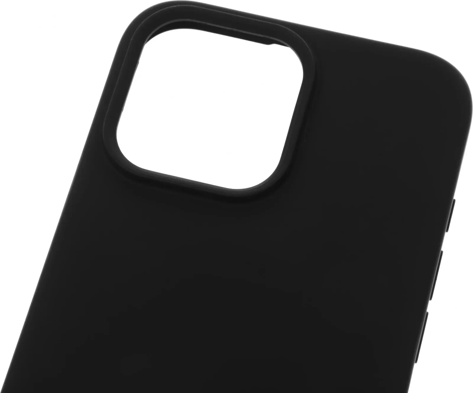 Чехол клип-кейс BoraSCO для Apple iPhone 16 Pro Max Microfiber Case черный 73689 - фото 6
