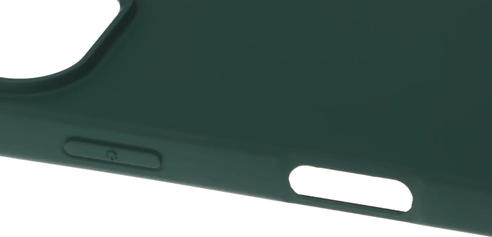 Чехол клип-кейс BoraSCO для Apple iPhone 16 Pro Microfiber Case зеленый опал 73690 - фото 3