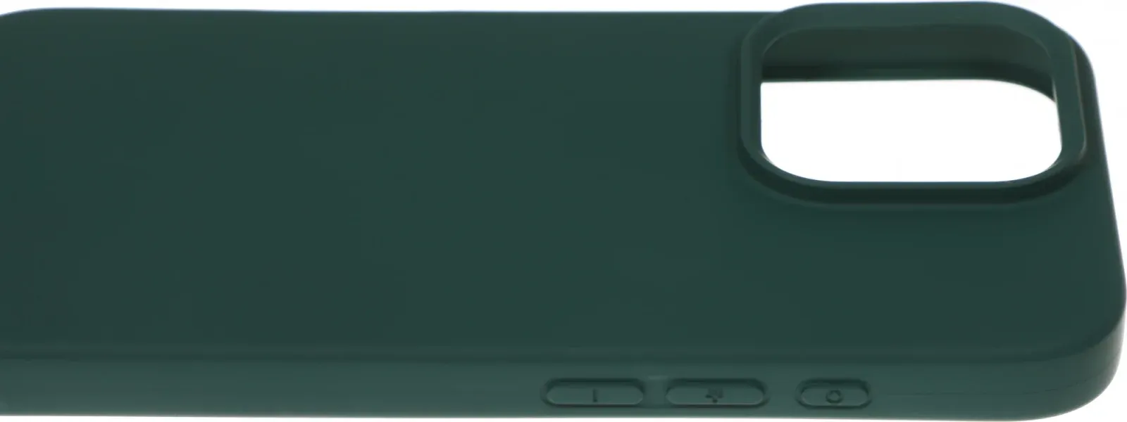 Чехол клип-кейс BoraSCO для Apple iPhone 16 Pro Microfiber Case зеленый опал 73690 - фото 5