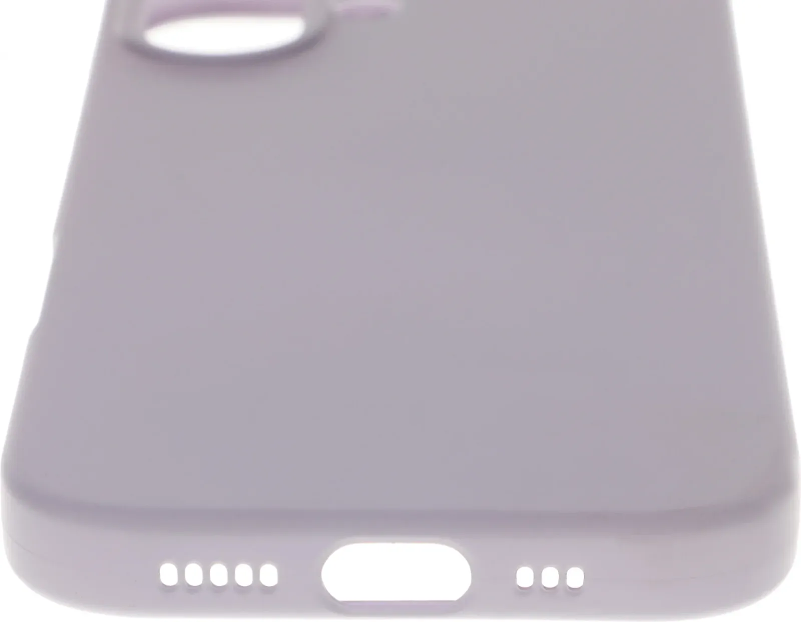 Чехол клип-кейс BoraSCO для Apple iPhone 16 Microfiber Case лавандовый 73692 - фото 4
