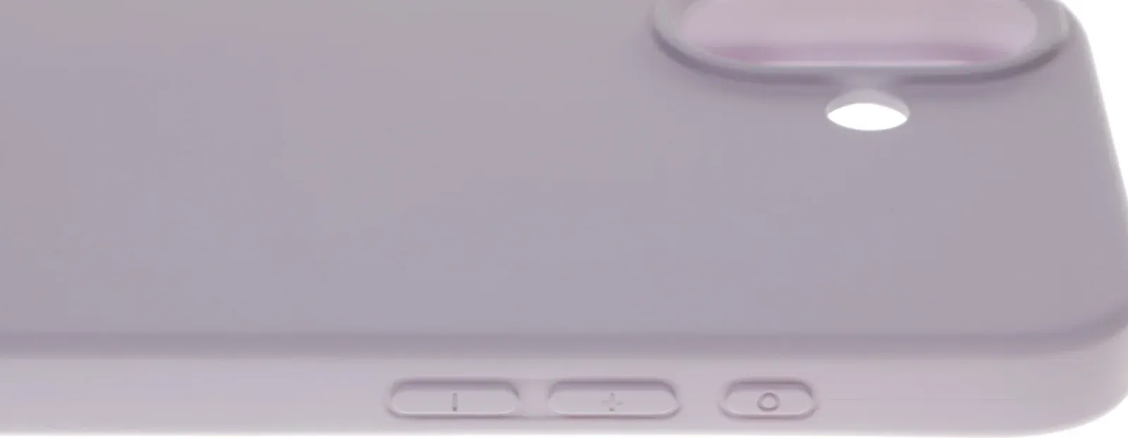 Чехол клип-кейс BoraSCO для Apple iPhone 16 Microfiber Case лавандовый 73692 - фото 5