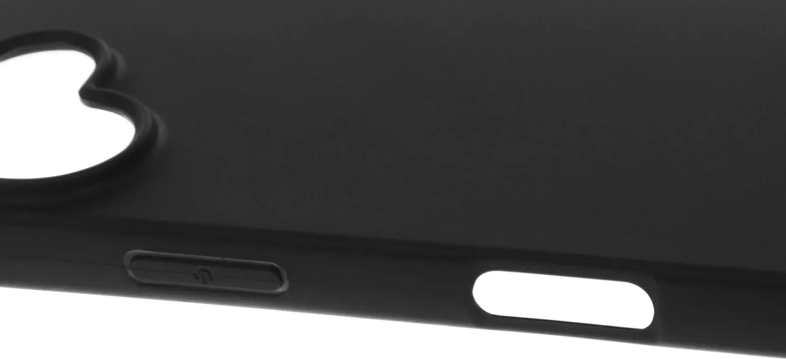 Чехол клип-кейс BoraSCO для Apple iPhone 16 Silicone Case черный 73513 - фото 3