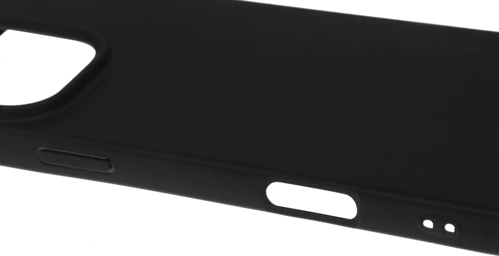 Чехол клип-кейс BoraSCO для Apple iPhone 16 Pro Max Silicone Case черный 73525 - фото 3