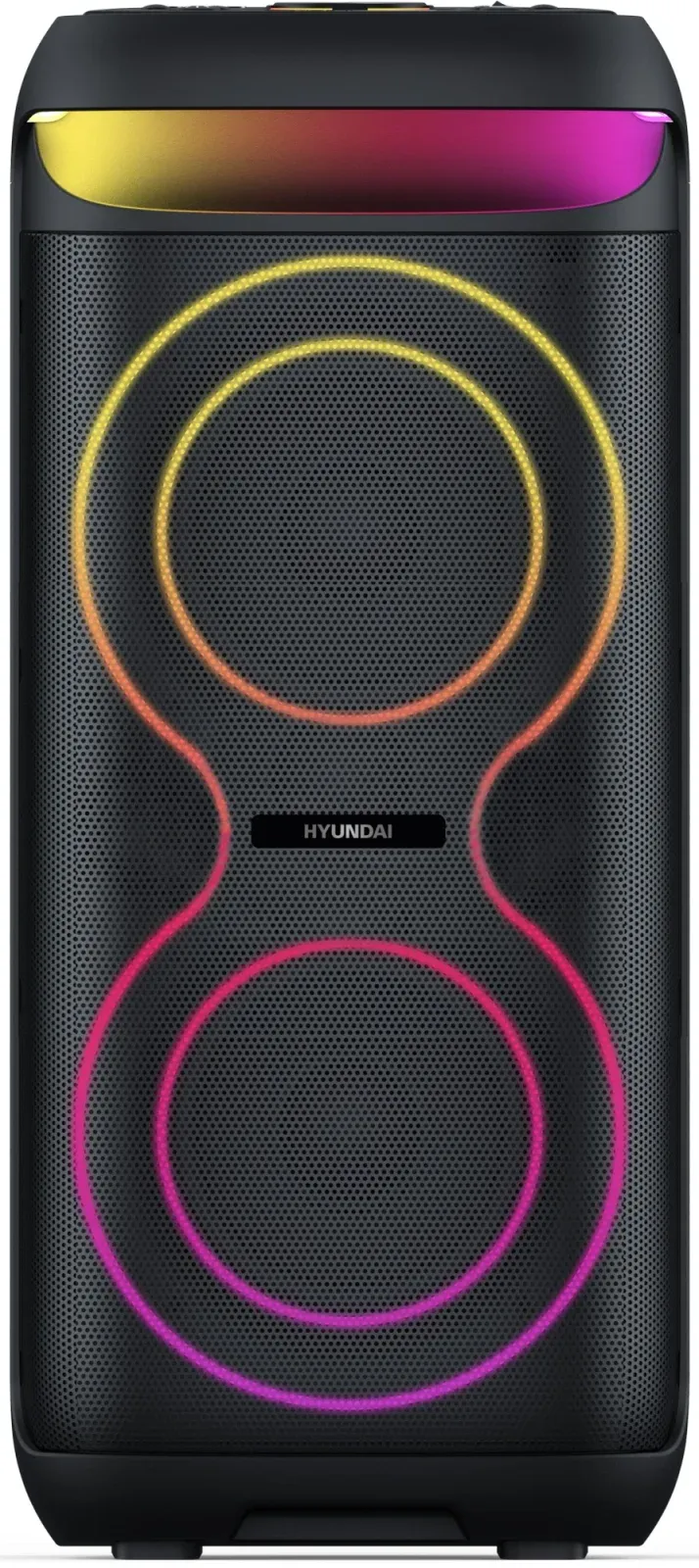 Минисистема Hyundai H-MC1237 черный 40Вт FM USB BT micro SD - фото 3