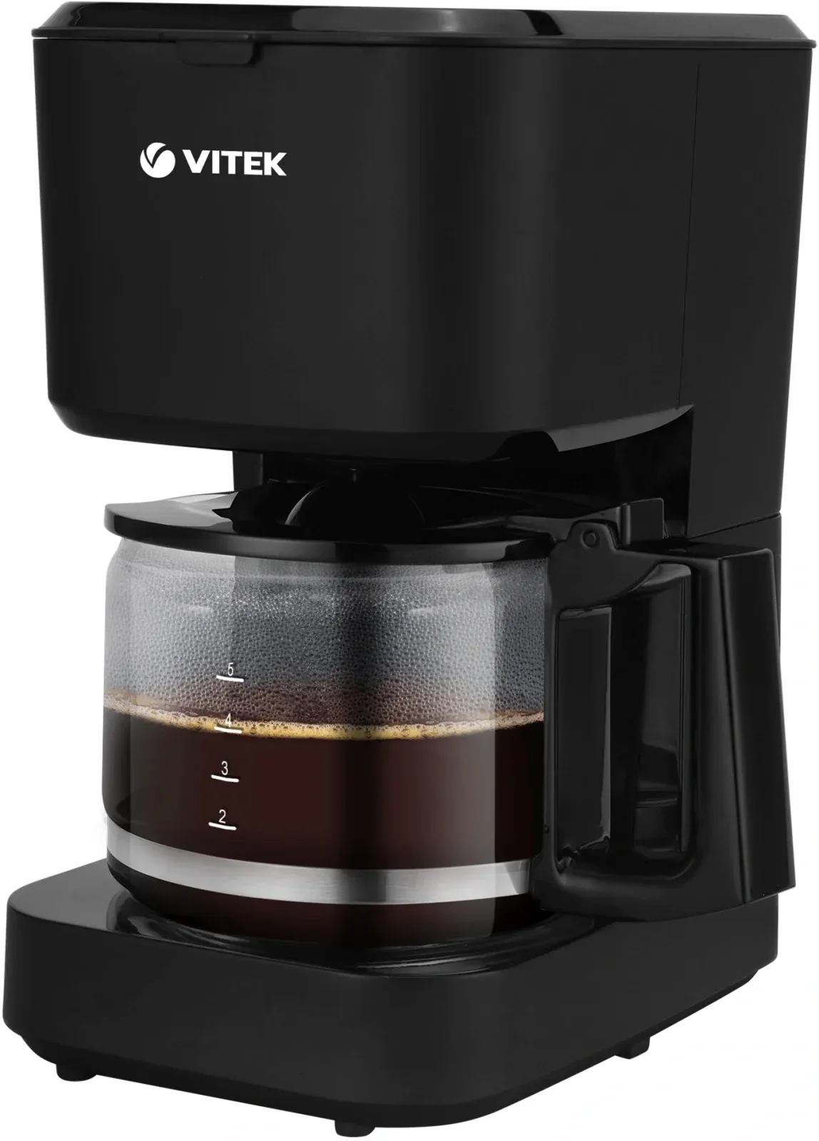 Кофеварка капельная Vitek VT-8386 630Вт черный - фото 3