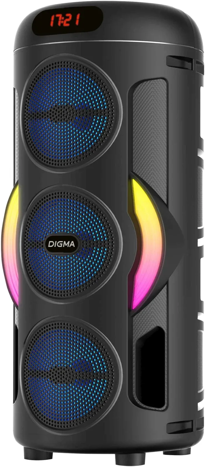 Музыкальные центры DIGMA D-MC1721 черный - фото 2
