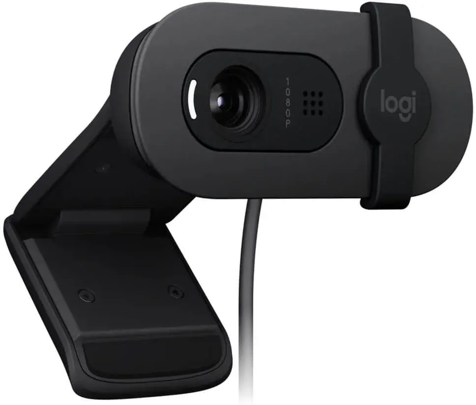 Камера Web Logitech Brio 95 графитовый 2Mpix 1920x1080 USB2.0 с микрофоном для ноутбука 960-001583 - фото 3