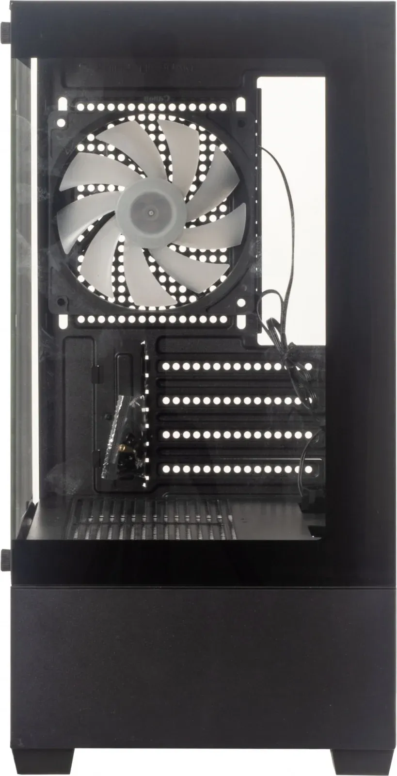 Корпус Accord ACC-ZCU2B черный без БП mATX 4x120mm 2xUSB2.0 1xUSB3.0 audio bott PSU - фото 2